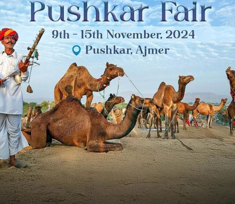 2024 Pushkar Camel Fair list of cultural other programs 9- 15 November 2024