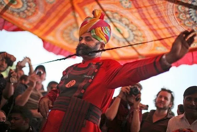 Moustache competition at the Pushkar Fair 2024: Celebrating Grooming, Culture