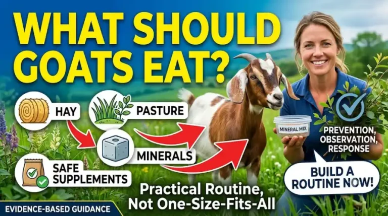 What Should Goats Eat