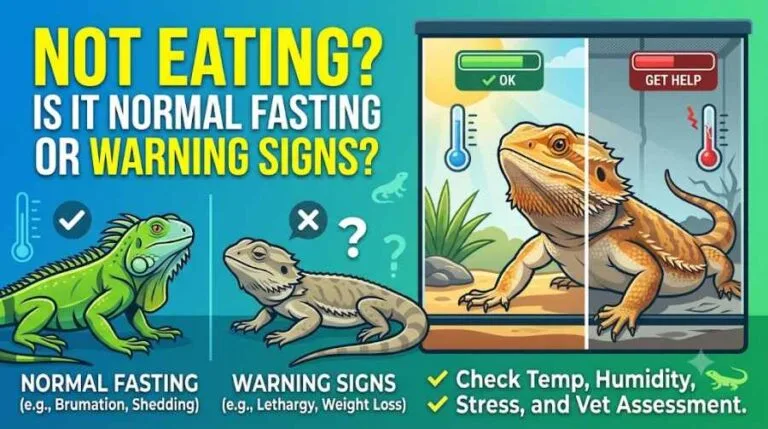 My Reptile Not Eating