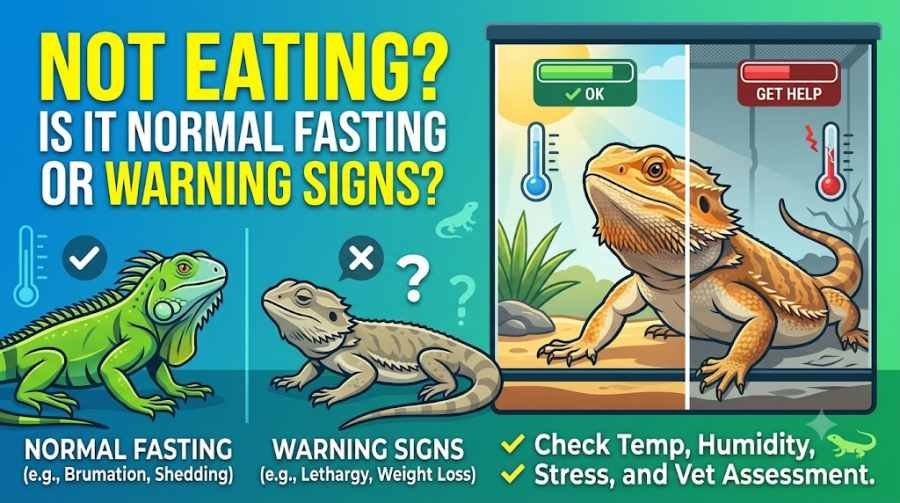 My Reptile Not Eating