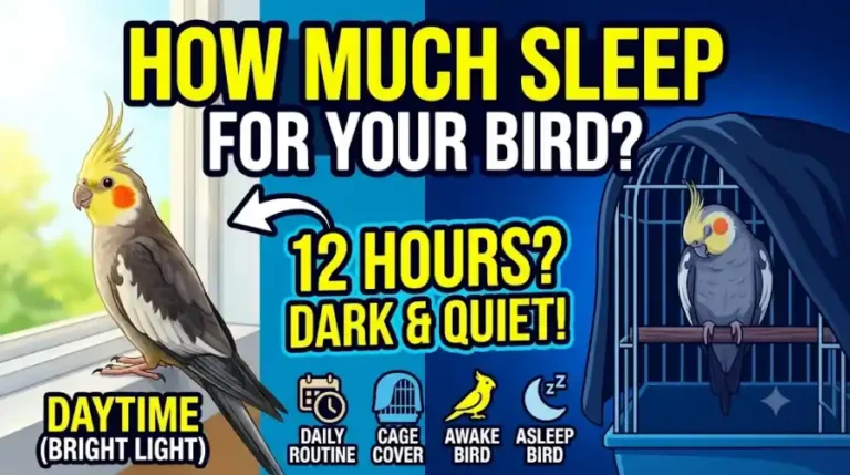 How Much Sleep Does a Pet Bird Need