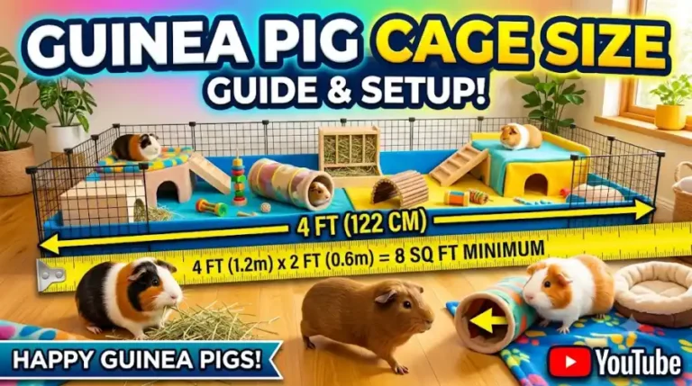Guinea Pig Cage Size Guide