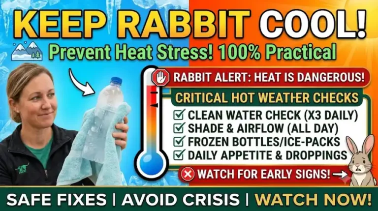 How to Keep a Rabbit Cool in Hot Weather