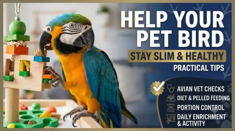Pet Birds With Better Diet and Enrichment
