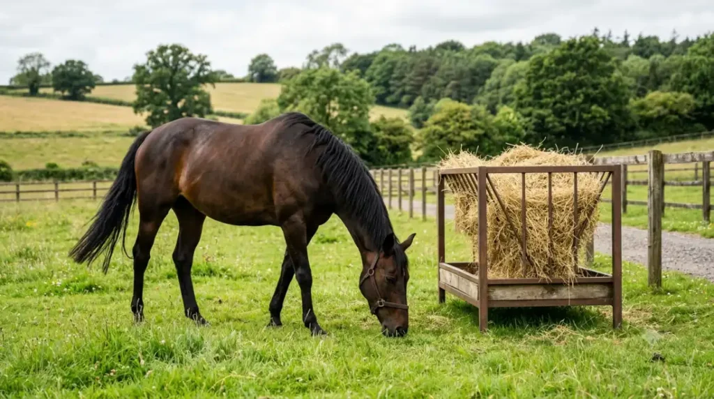 What Do Horses Eat? Hay, Grass, Grains & Treats