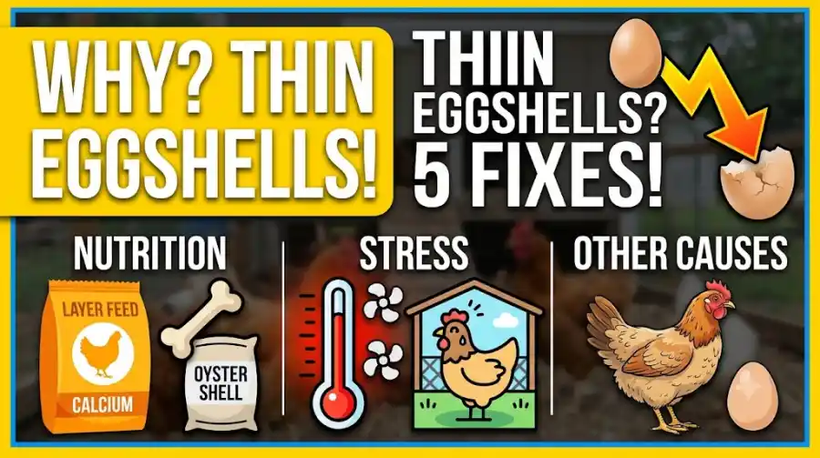 Why Are My Chicken Eggshells Thin