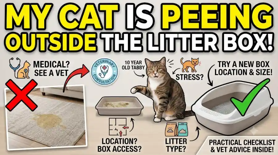 Why Is My Cat Peeing Outside the Litter Box