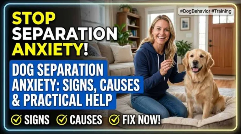 Separation Anxiety in Dogs