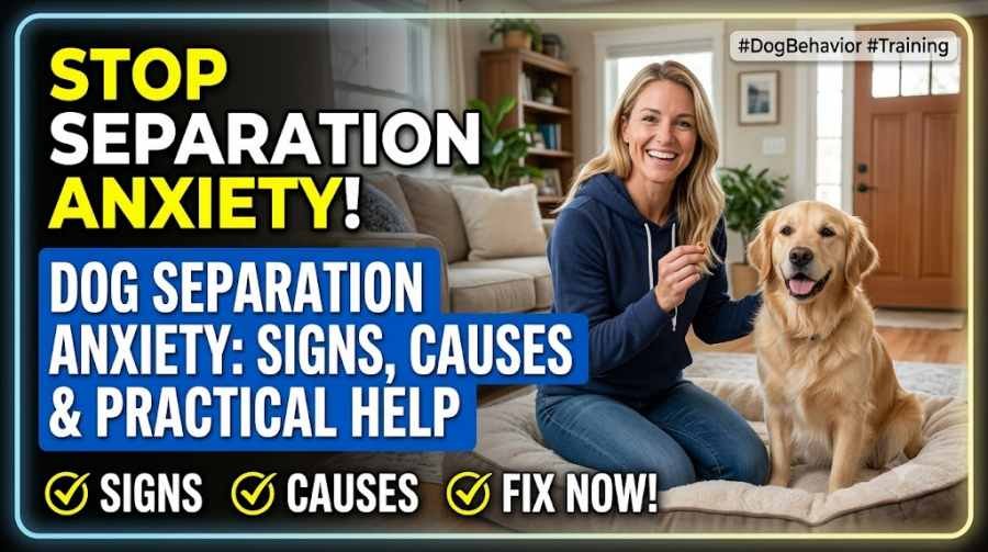 Separation Anxiety in Dogs