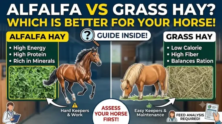 Alfalfa vs Grass Hay