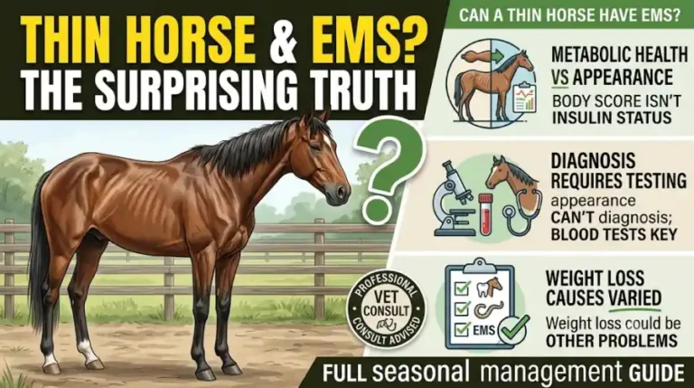Can a Thin Horse Have Equine Metabolic Syndrome