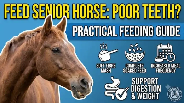 Feeding a Senior Horse With Poor Teeth