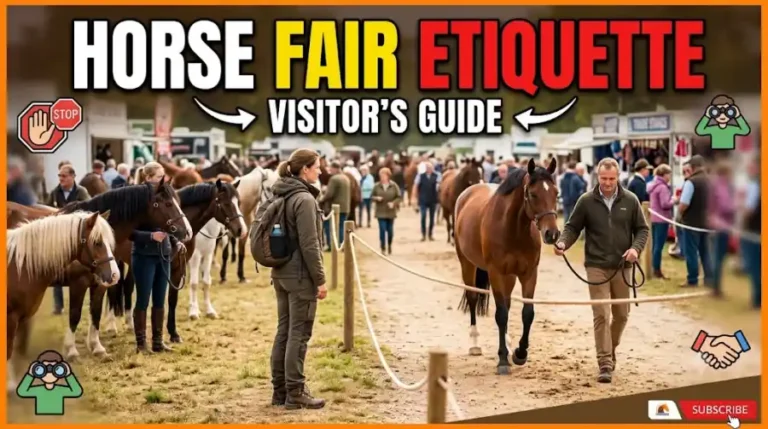 Horse Fair Etiquette