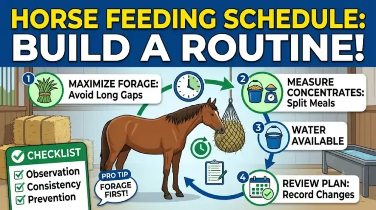 Horse Feeding Schedule