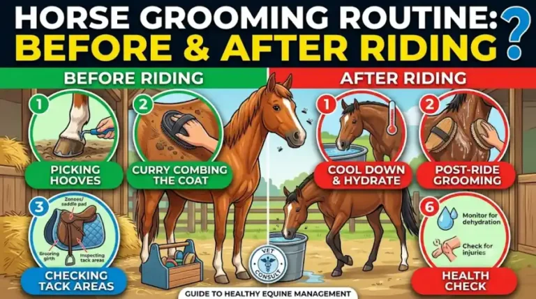Horse Grooming Routine