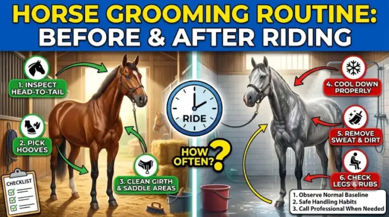 Horse Grooming Routine