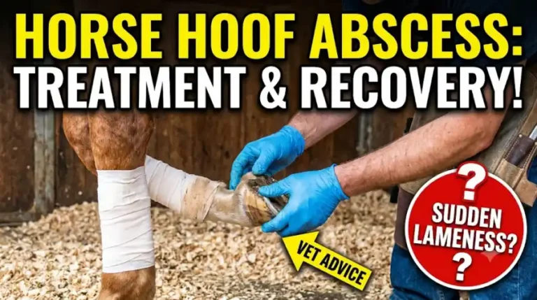 Horse Hoof Abscess
