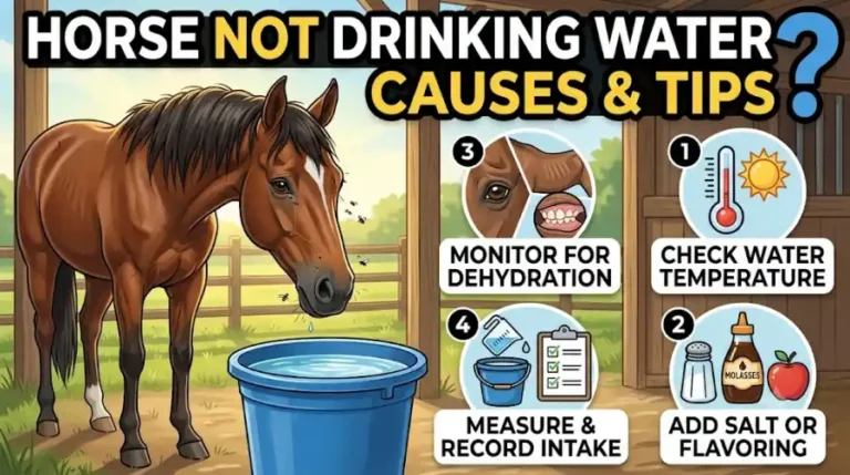 Horse Not Drinking Enough