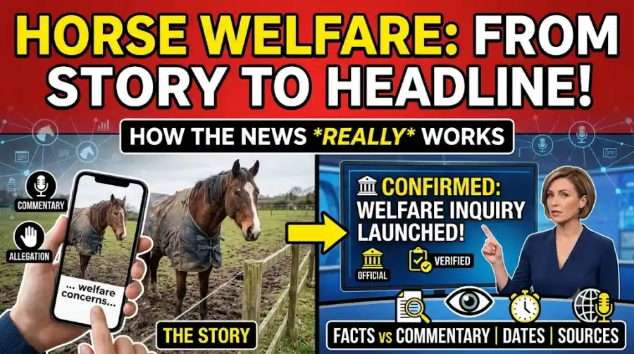 How Horse Welfare Stories Become Important Horse News
