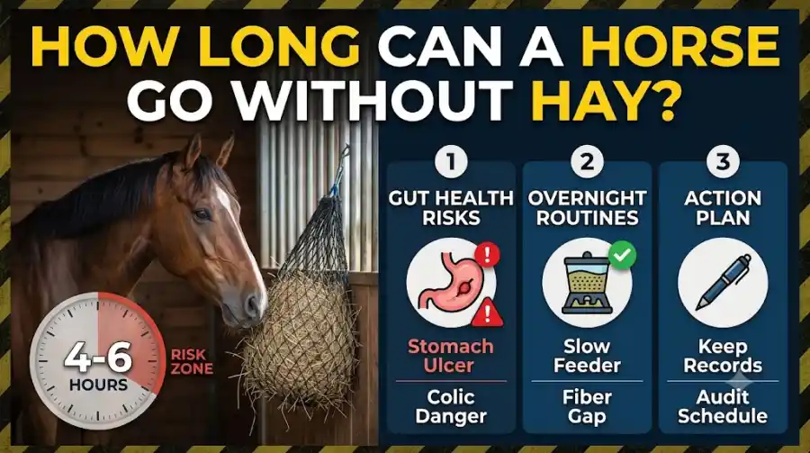 How Long Can a Horse Go Without Hay