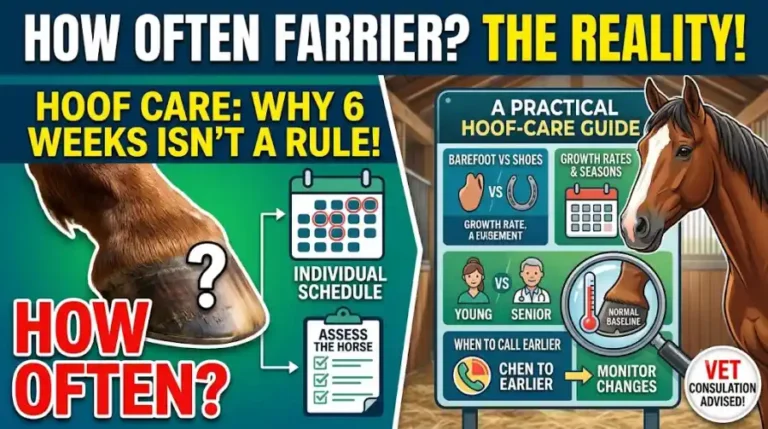 How Often Should a Horse See a Farrier