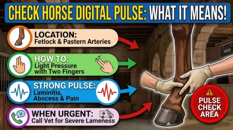 How to Check a Horse’s Digital Pulse