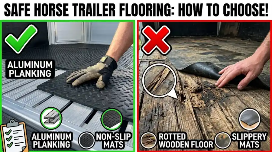 How to Choose Safe Horse Trailer Flooring