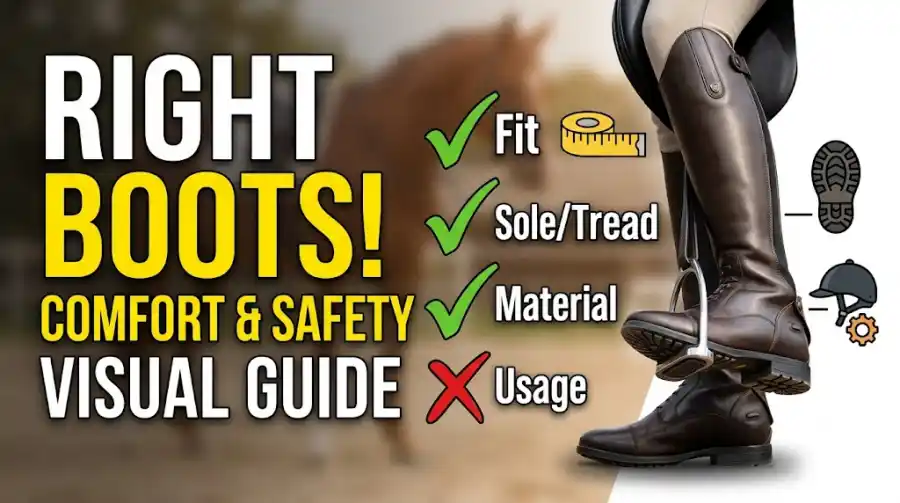 How to Choose the Right Horse Riding Boots for Comfort and Safety
