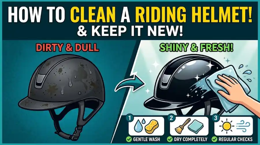 Clean a Horse Riding Helmet