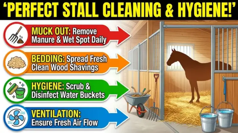 How to Clean a Horse Stall Properly