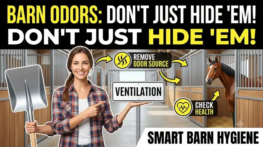 How to Control Odors in a Horse Barn