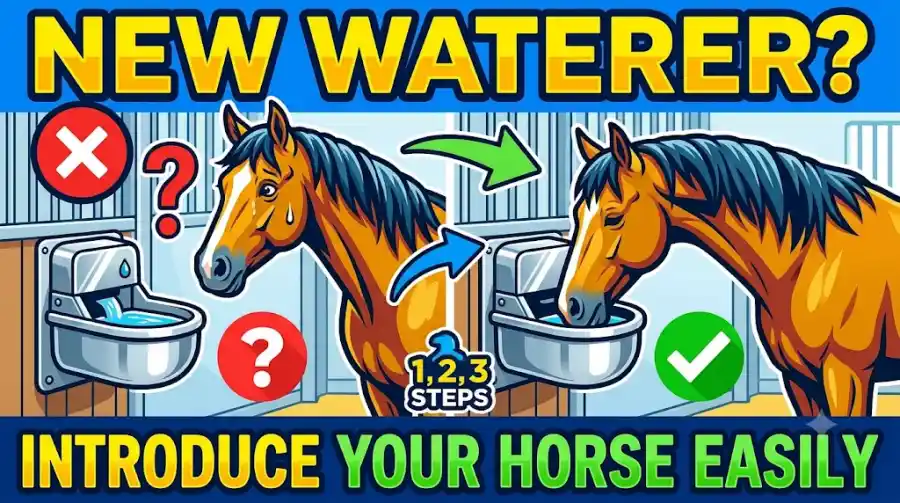 How to Introduce a Horse to an Automatic Waterer