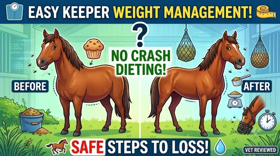How to Manage an Easy Keeper Horse