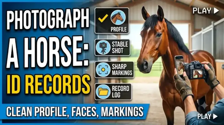 How to Photograph a Horse for Identification Records