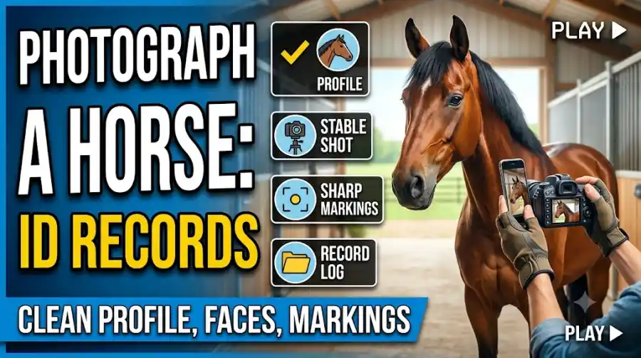 How to Photograph a Horse for Identification Records