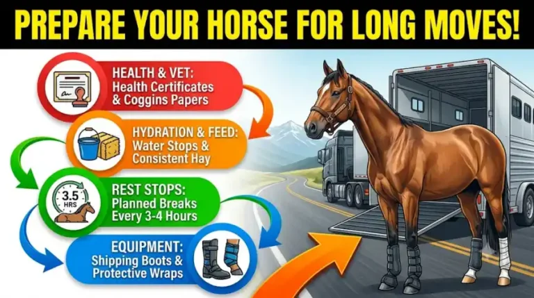 How to Prepare a Horse for a Long-Distance Move