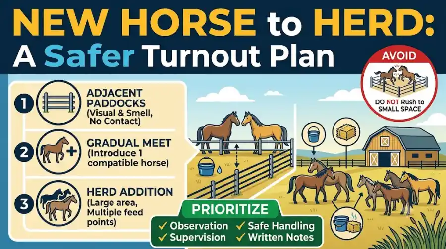 Introducing a New Horse to a Herd