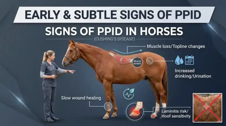 Signs of PPID in Horses Beyond the Long Curly Coat