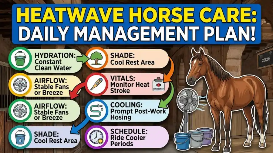 Summer Horse Care During a Heatwave