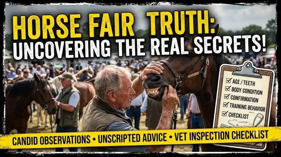 What to Look for When Visiting a Horse Fair